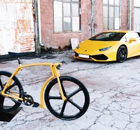  Εντυπωσιακό! Αυτό το νέο ποδήλατο από την Εσθονία "κρύβει την ψυχή" μιας εκπληκτικής Lamborghini GT