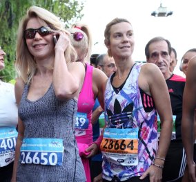 Η Έλλη Στάη με "φιδίσιο" κορμί, η Κατερίνα Λέχου, ο Κώστας Σόμμερ…- Δείτε φωτό από τους celebrities που έτρεξαν στον Μαραθώνιο