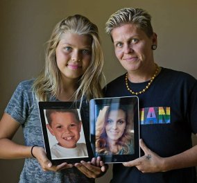 Μια απίστευτη ιστορία: Μαμά & γιός υποβλήθηκαν σε αλλαγή φύλου - Σήμερα έγιναν πατέρας και κόρη  