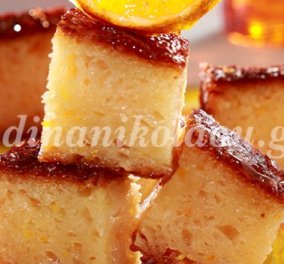 Τέλειο διάσημο μοσχοβολιστό γλυκό - Η πορτοκαλόπιτα της Ντίνας Νικολάου