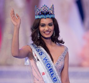 "Miss World 2017":  Μις Κόσμος η Ινδή Manushi Chhillar -Η απίστευτη ατυχία της ωραίας Αιγιώτισσας Μαρίας Ψηλού που εκπροσώπησε την Ελλάδα (ΦΩΤΟ-ΒΙΝΤΕΟ)