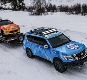 Η Nissan παρουσιάζει το 370Zki και το Armada Snow Patrol - Τα χειμερινά σπορ στο επίκεντρο της εταιρείας 