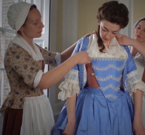 Ένα μοναδικό βίντεο με τον χρόνο που χρειάζονταν οι γυναίκες του 18ου αιώνα για να ντυθούν! 