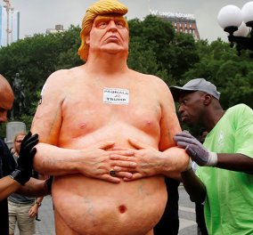 Γυμνό άγαλμα του Τραμπ πωλήθηκε έναντι 28.000 δολαρίων στο Λος Άντζελες