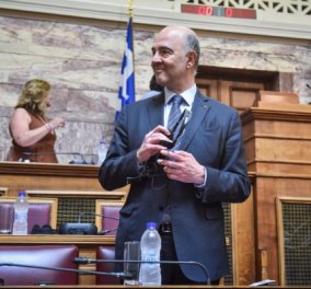 Μοσκοβισί στη Βουλή: «Μετά από 8 δύσκολα χρόνια η Ελλάδα επιστρέφει στην κανονικότητα» (ΒΙΝΤΕΟ)