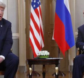 Δύο ώρες κράτησε η κατ'ιδίαν συνάντηση Τραμπ-Πούτιν: Μια καλή αρχή, είπε ο Αμερικανός (Φωτό)