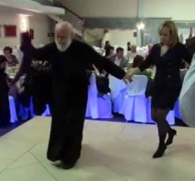 Απίστευτος Ιερέας 80 ετών χορεύει το «Μακεδονία Ξακουστή» και γίνεται viral σε όλο το διαδίκτυο