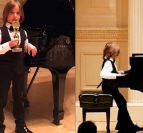 Στέλιος Κερασίδης: Το παιδί θαύμα της μουσικής μάγεψε κοινό & κριτές στο Carnegie Hall