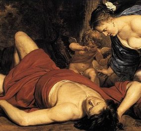 Greek Mythos: O μύθος του Άδωνι: Πώς ένας κοινός θνητός έγινε το «μήλον της έριδος» ανάμεσα σε Αφροδίτη & Περσεφόνη