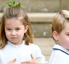 Γεννημένη πριγκίπισσα: Η μικρή Σάρλοτ με χάρη & νάζι χαιρετάει τα πλήθη ντυμένη "νυφούλα" (φώτο)
