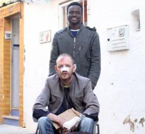Story of the day: 20χρονος Σενεγαλέζος μετανάστης στην Ισπανία έσωσε ανάπηρο από κτίριο που καιγόταν  