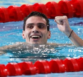 Ξεπέρασε κάθε φαντασία ο Βαζαίος - Πρωταθλητής Ευρώπης με χρυσό μετάλλιο στα 200μ. πεταλούδα - Δύο πανελλήνια ρεκόρ & δύο μετάλλια για το μυθικό αθλητή στη Γλασκώβη