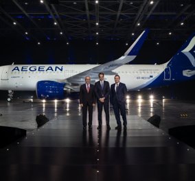 Aegean: Τα 3 πρώτα Airbus A320neo – 155 προορισμοί σε 44 χώρες (φωτό & βίντεο)