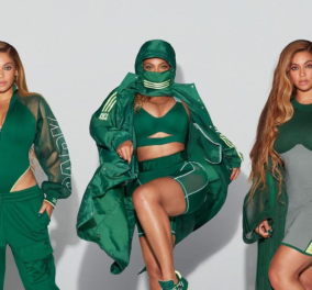 Topmodel έγινε η Beyonce με σπορ ρούχα: «Σκίζει» με τα πράσινα μέντας & δάσους αθλητικά μεγάλης μάρκας 