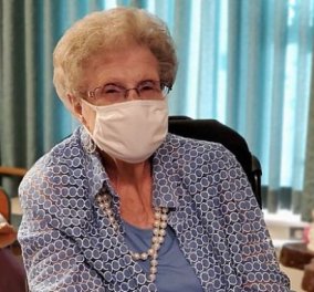Top woman η Τίλι Ντίμπινγκ, 107 ετών: Νίκησε τον κορωνοϊό τώρα & στα 95 τον καρκίνο 