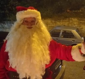 Στην Λαμία ο θάνατος καραδοκούσε για τον 48χρονο Νίκο Σπανό - Πέθανε ντυμένος Άγιος Βασίλης αφού μοίρασε τα δώρα (φωτό)