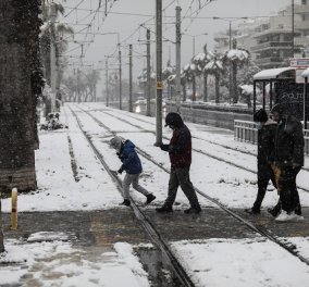 Προβλήματα στα μέσα μεταφοράς λόγω του χιονιά: Χωρίς λεωφορεία ΟΑΣΑ η Αθήνα - Τι ισχύει για μετρό & ηλεκτρικό