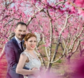 Good news οι ανθισμένες ροδακινιές Ημαθίας και Πέλλας  - Περιζήτητες από ζευγάρια Φινλανδίας &  Αυστραλίας για φωτογραφίες γάμου (βίντεο)