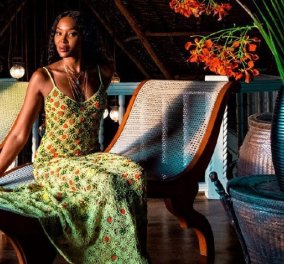 Η Naomi Campbell αποκαλύπτει τον παράδεισό της στην Κένυα: Ειδυλλιακό και ηλιόλουστο, χλιδάτο και γεμάτο αφρικανικές αντίκες (φωτό & βίντεο)