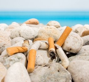 22 δισεκατομμύρια αποτσίγαρα μαζεύονται κάθε χρόνο στην Ελλάδα - Το άκαυστο μέρος του τσιγάρου περιέχει καρκινογόνες ουσίες & βαρέα μέταλλα - Η εκστρατεία & το "ΟΧΙ" αποτσίγαρα στις παραλίες