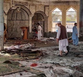 Εικόνες χάους στο Αφγανιστάν: Ο ISIS ανέλαβε την ευθύνη για τη βομβιστική επίθεση στην Κουντούζ - Τουλάχιστον 100 οι νεκροί (φώτο-βίντεο)
