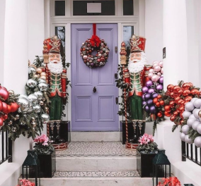 Χριστούγεννα 2021: Λαμπερές προτάσεις για να διακοσμήσετε τον εξωτερικό χώρο του σπιτιού σας γιορτινά (φωτό)