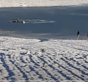 Good news & αισιοδοξία από την τολμηρή παρέα που κολύμπησε στα παγωμένα νερά της λίμνης Πλαστήρα  - Έσπασε ο πάγος... 