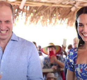 Kate Middleton & πρίγκιπας William έδειξαν τις ικανότητές τους στο χορό! - Νέες φωτό & βίντεο από την Καραϊβικη