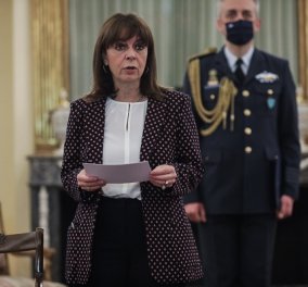 Θετική στον κορωνοϊό η Πρόεδρος της Δημοκρατίας Κατερίνα Σακελλαροπούλου (βίντεο)