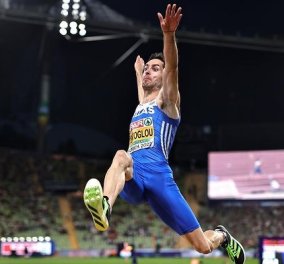 «Χρυσός » ο Μίλτος Τεντόγλου στο Ευρωπαϊκό Πρωτάθλημα Στίβου:Το παιδί από τα Γρεβενά «πέταξε» στα 8,52 μέτρα