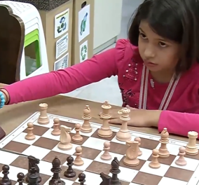 Made in Greece παιδί-θαύμα: Η 9χρονη Μαριάντα Λάμπου, πρωταθλήτρια Ευρώπης στο σκάκι – Ονειρεύεται να γίνει αστροφυσικός (βίντεο)