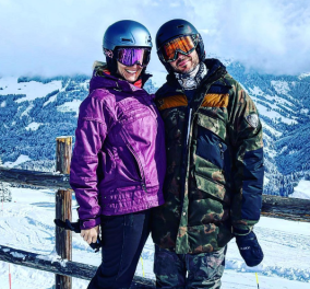Ελεονώρα Μελέτη: Η κόρη της Αλεξάνδρα Μαροσούλη κάνει σκι και είναι μόλις 5 - Δείτε την με την υπέροχη στολή της (φωτό)