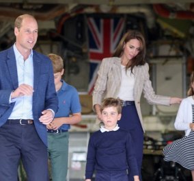Σύσσωμη η πριγκιπική οικογένεια του Ουίλιαμ & της Κέιτ - Που πήγαν μαζί με τα μικρά τους (φωτό)