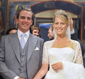 13 χρόνια γάμου για τον πρίγκιπα Νικόλαο & την Τατιάνα Μπλάτνικ -Σπάνιες φωτό από την υπέροχη τελετή στις Σπέτσες