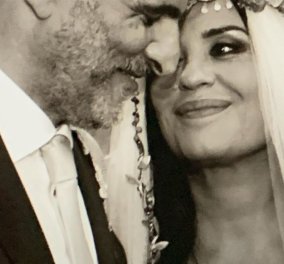 Μαρία Τζομπανάκη: Γιόρτασε τα 7 χρόνια γάμου με τον επιχειρηματία, Γιάννη Βάλβη - Οι αδημοσίευτες φωτό από την τελετή