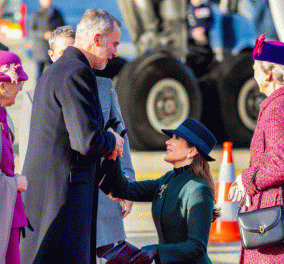 H βαθιά υπόκλιση της καλλονής Πριγκίπισσας Mary της Δανίας στον Βασιλιά Φελίπε - Η επίσημη επίσκεψη του στην Σκανδιναβική χώρα