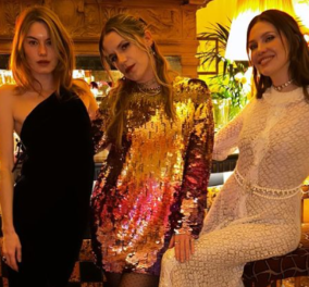 Glamour party στο Σεν Μόριτζ για την Ευγενία Νιάρχου και την «λαμπερή» οικογένεια των δισεκατομμυριούχων - Το σούπερ μίνι φόρεμα με παγιέτε (φωτό)