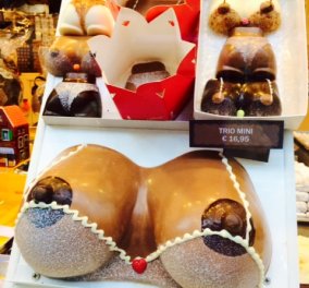 Smile eirinika: Αυτές οι  σοκολάτες είναι «μπουκιά και συχώριο» -σε σχήμα ωραίου γυναικείου στήθους με τη ρώγα από μαύρη σοκολάτα και οπίσθια από λευκή !!! (φωτό) - Κυρίως Φωτογραφία - Gallery - Video