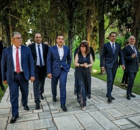 Η δεξίωση της 24ης Ιουλίου στους κήπους του Προεδρικού Μεγάρου- Κατερίνα Σακελλαροπούλου: Η Τουρκία κλιμακώνει την επιθετικότητά της (φωτό)