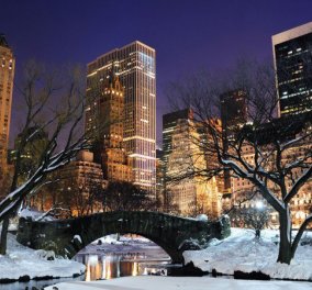 Πάμε να ταξιδέψουμε στη χιονισμένη Νέα Υόρκη: Το πανέμορφο Central Park τυλιγμένο στο χιόνι! (slideshow)