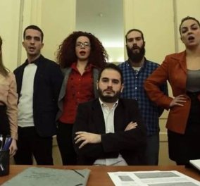 "Κουρέψου και ξαναέλα" - Η νεολαία του ΣΥΡΙΖΑ στην πρώτη της προεκλογική ταινία μικρού μήκους! (βίντεο)