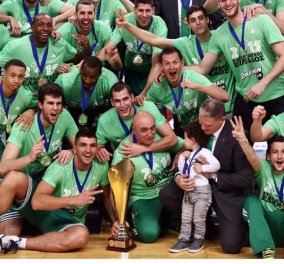 Κυπελλούχος στο μπάσκετ ο Παναθηναϊκός - Το 16ο Κύπελλο Ελλάδος στην ιστορία του σήκωσε το τριφύλλι επικρατώντας με 68-53 τον Απ. Πατρών!