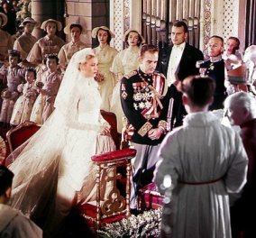 Vintage Wedding Story: 60 χρόνια από τον γάμο του αιώνα - η σταρ του Χόλυγουντ Γκρέις Κέλλυ & ο Πρίγκηπας Ρενιέ! - Κυρίως Φωτογραφία - Gallery - Video
