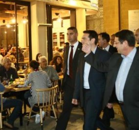 Στην Κύπρο ο Α. Τσίπρας - Βόλτα και δείπνο με Αναστασιάδη στη Λήδρας