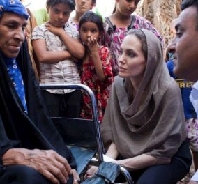 Αντζελίνα Τζολί: «...ηθικό καθήκον να βοηθήσουμε τους πρόσφυγες»  - Κυρίως Φωτογραφία - Gallery - Video