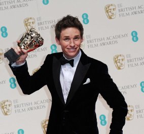 Τα βραβεία BAFTA & ο πύρινος λόγος του νικητή Eddie Redmayne που υποδύθηκε τον Stephen Hawking! (φωτό - βίντεο) - Κυρίως Φωτογραφία - Gallery - Video