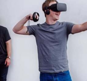 Mr. Facebook: Ενθουσιασμένος με τα νέα γυαλιά εικονικής πραγματικότητας - Η αξία του φτάνει τα 2 δις. δολάρια - Κυρίως Φωτογραφία - Gallery - Video