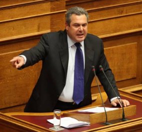 Ξέσπασε σε λυγμούς στη Βουλή ο Πάνος Καμμένος: ''Μας ζητούν να καταργήσουμε την Ελλάδα‏''