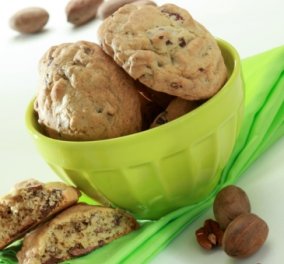 Cookies με σοκολάτα και φιστίκια πεκάν από τον Γιάννη Λουκάκο  - Κυρίως Φωτογραφία - Gallery - Video