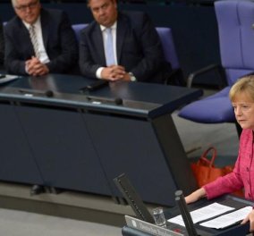 Μερκελ στη Γερμανική Βουλή: «Μόνο με ομόφωνη απόφαση θα δοθεί στους Έλληνες το τρίτο πακέτο στήριξης»